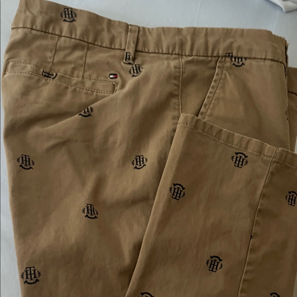 Tommy Hilfiger Brown Logo woman Chinos